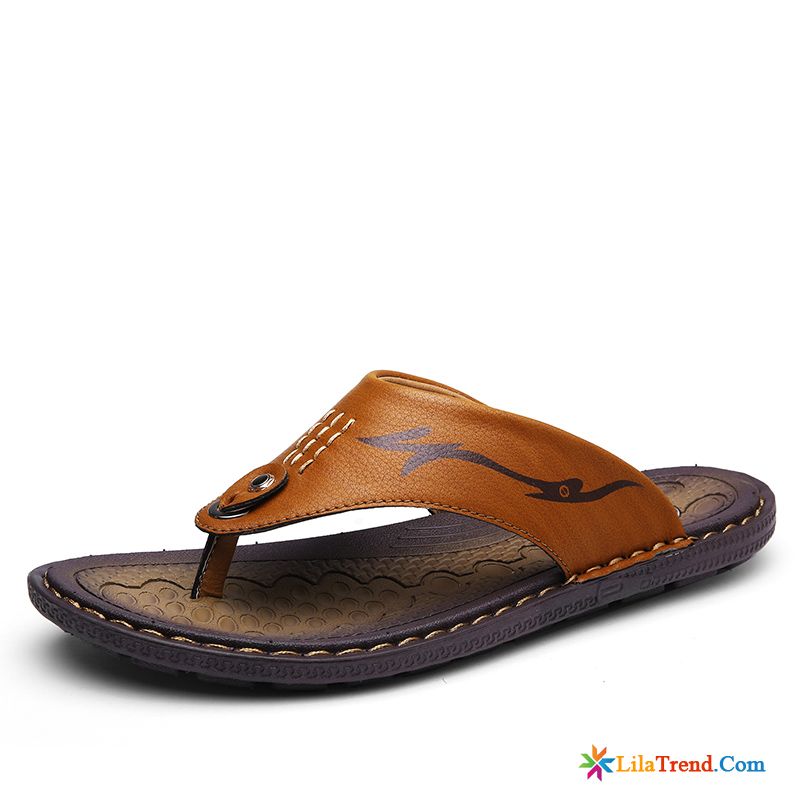 Hausschuhe Herren Günstig Durchsichtig Sommer Trend Sandalen Rutschsicher Outwear Billig