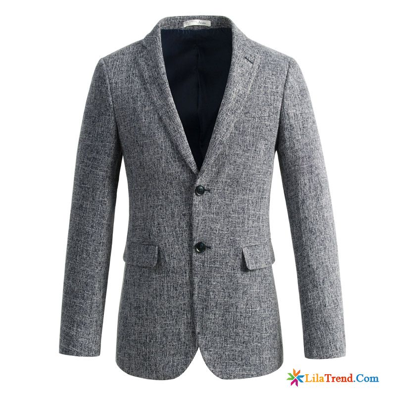 Herren Blazer Günstig Herren Kostüm Freizeit Hell Blazer Rabatt