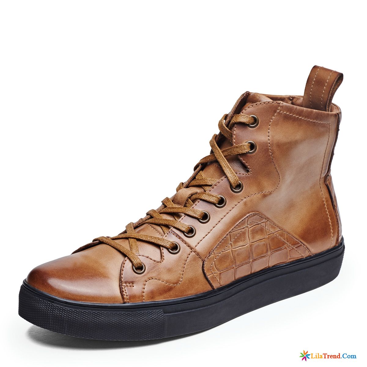 Herren Grau Flieder Kurze Stiefel British Retro Casual Martin Stiehlt Kaufen