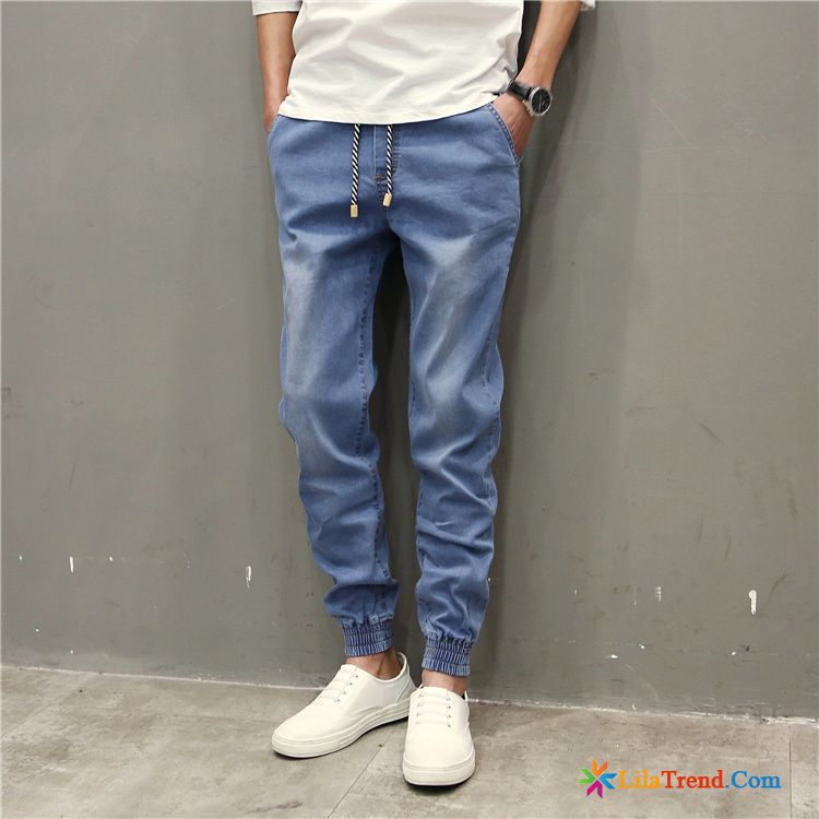 Herren Mode Jeans Jeans Trend Sweatpants Enge Harlan Kaufen