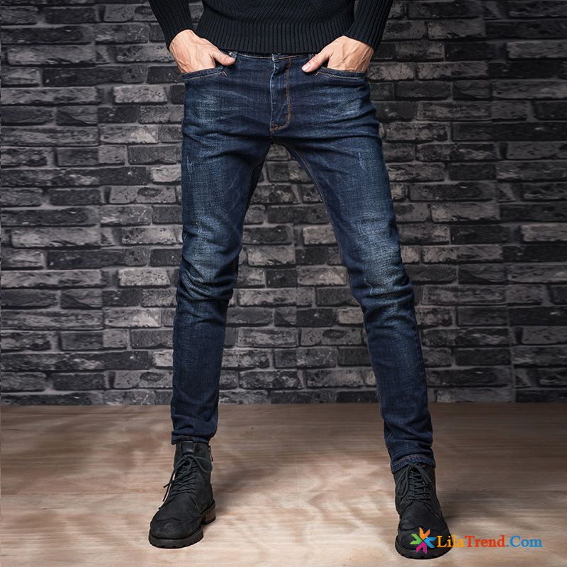 Herren Mode Jeans Schlank Lange Trend Sommer Jeans Kaufen