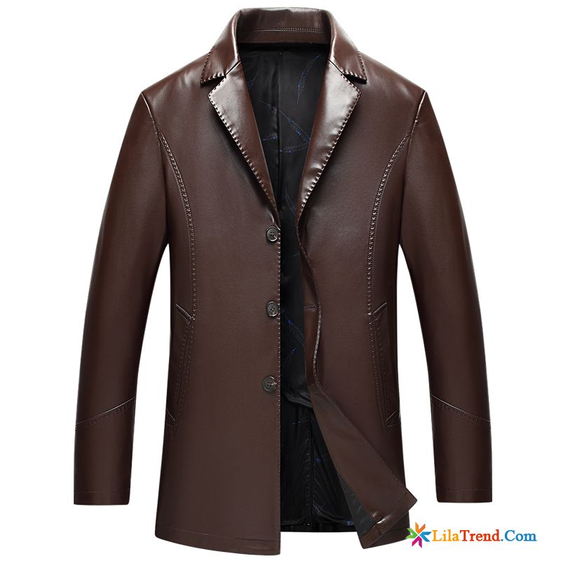 Herren Winterjacke Mit Pelz Schafspelz Kostüm Feder Herren Jacke Kaufen