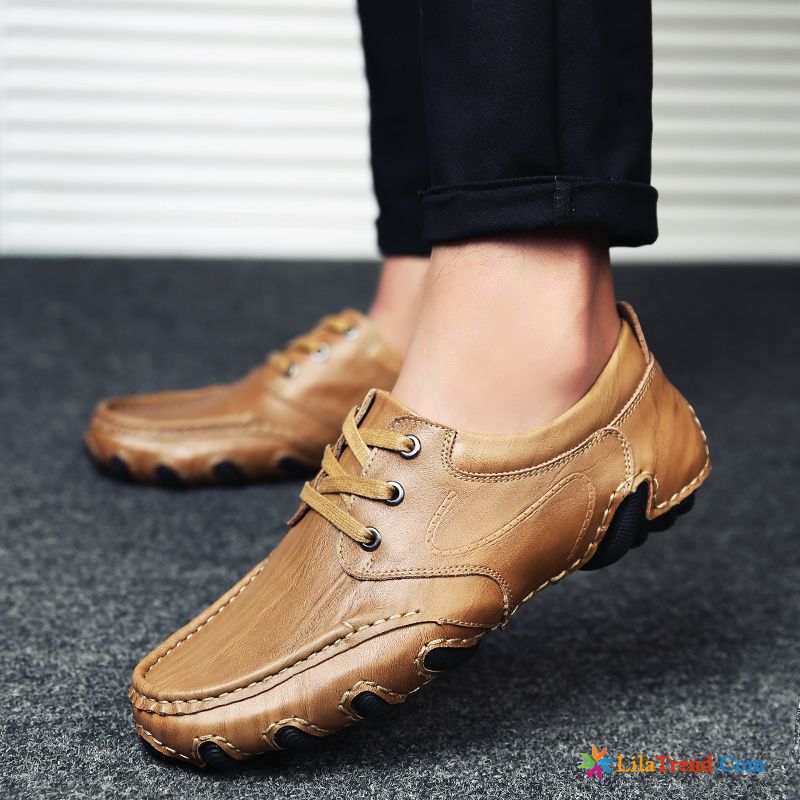 Herrenschuhe Leder Braun Trend British Schuhe Lederschuhe Casual Kaufen