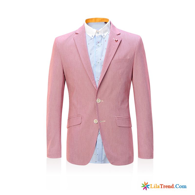 Hochzeitsblazer Herren Slim Fit Rosa Rosa Herren Neue Produkte Trend Feder Kaufen