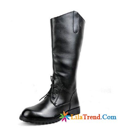 Hohe Herren Stiefel Herbst British Martin Stiehlt Stufe Günstig