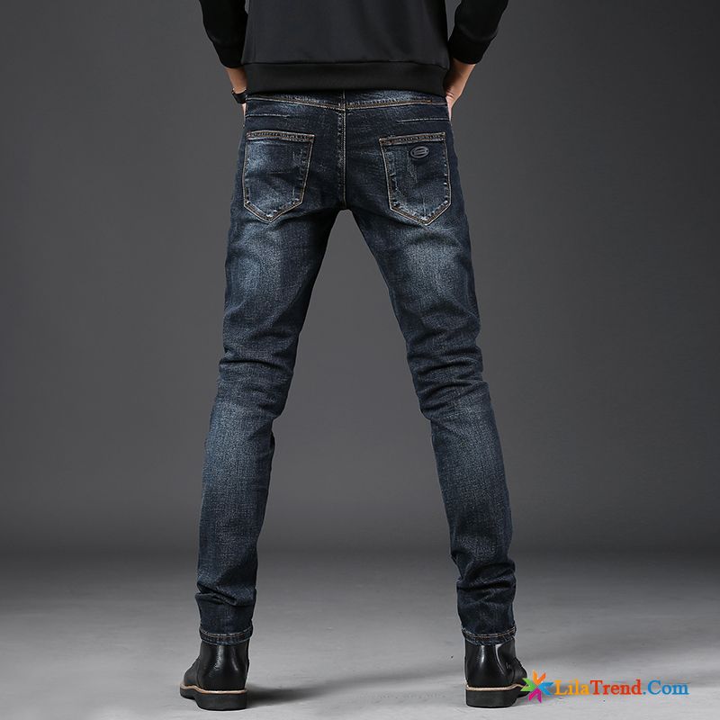 Hosen Jeans Herren Herren Dünn Jeans Herbst Jugend Günstig