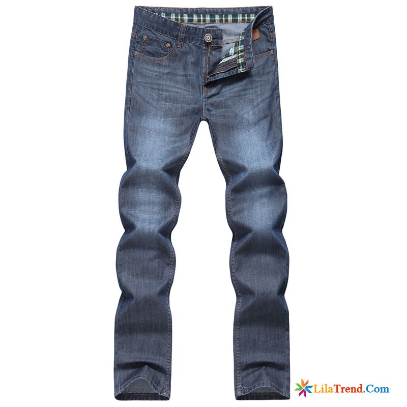 Jeans Herren Größen Gerade Herren Lange Baumwolle Hosen Billig