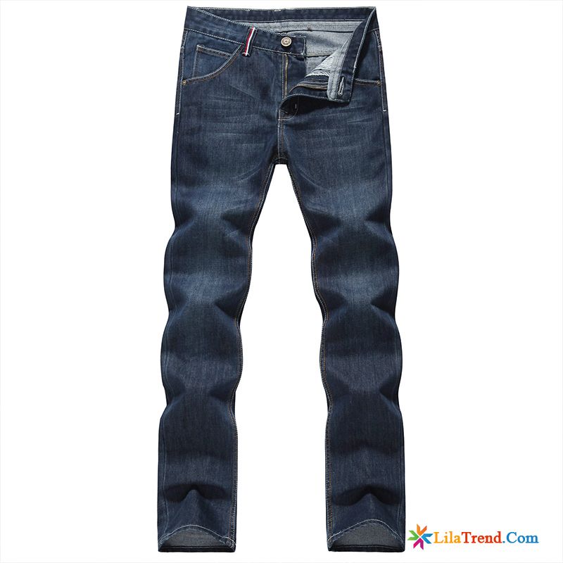 Jeans Mode Herren Violett Gerade Schlank Jeans Freizeit Teenager