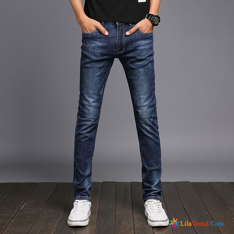 Jeanshosen Herren Trend Waschen Feder Herren Jeans Verkaufen