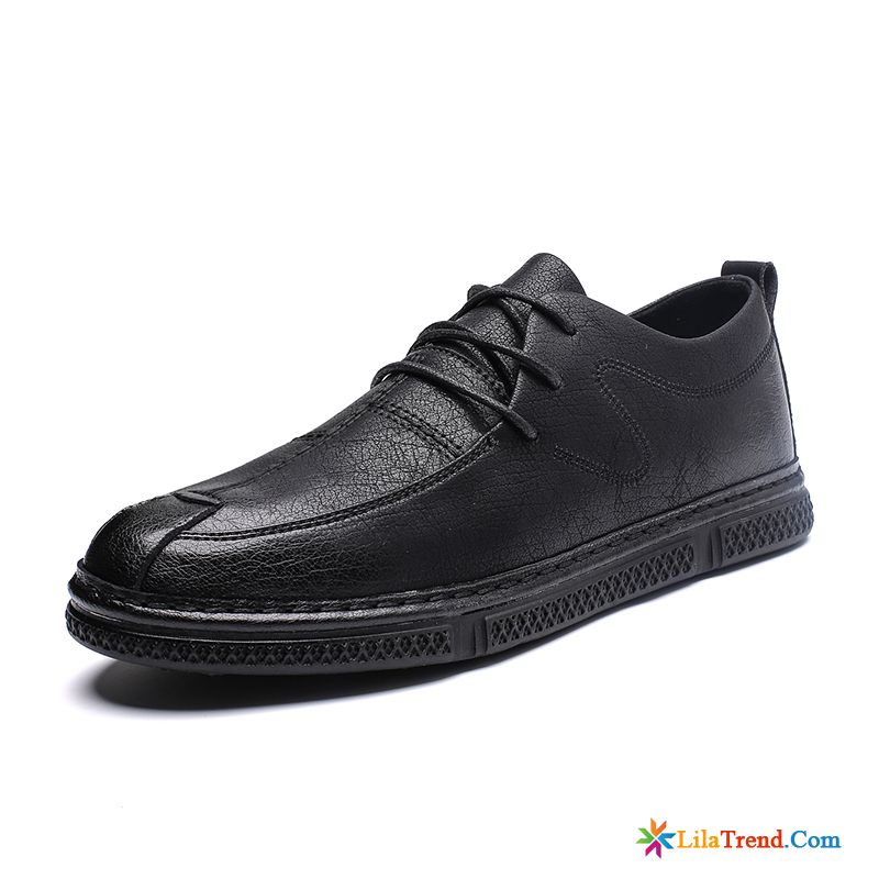 Leder Schuhe Hellbraun Casual Neue Schwarz Trend Lederschuhe Kaufen