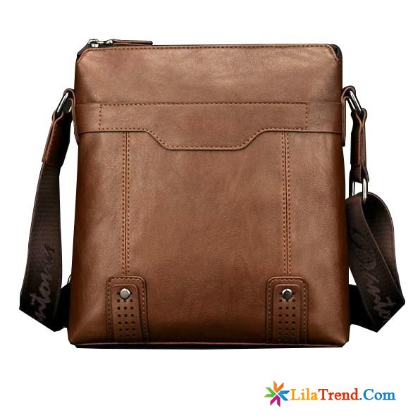 Messenger Bag Herren Leder Kupfer Ledertasche Taschen Messenger-tasche Herren Geschäft Billig