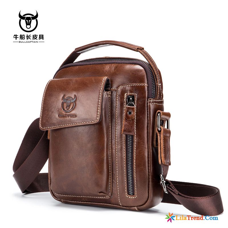 Männer Taschen Trend Rindsleder Sport Messenger-tasche Mobiltelefon Herren Verkaufen