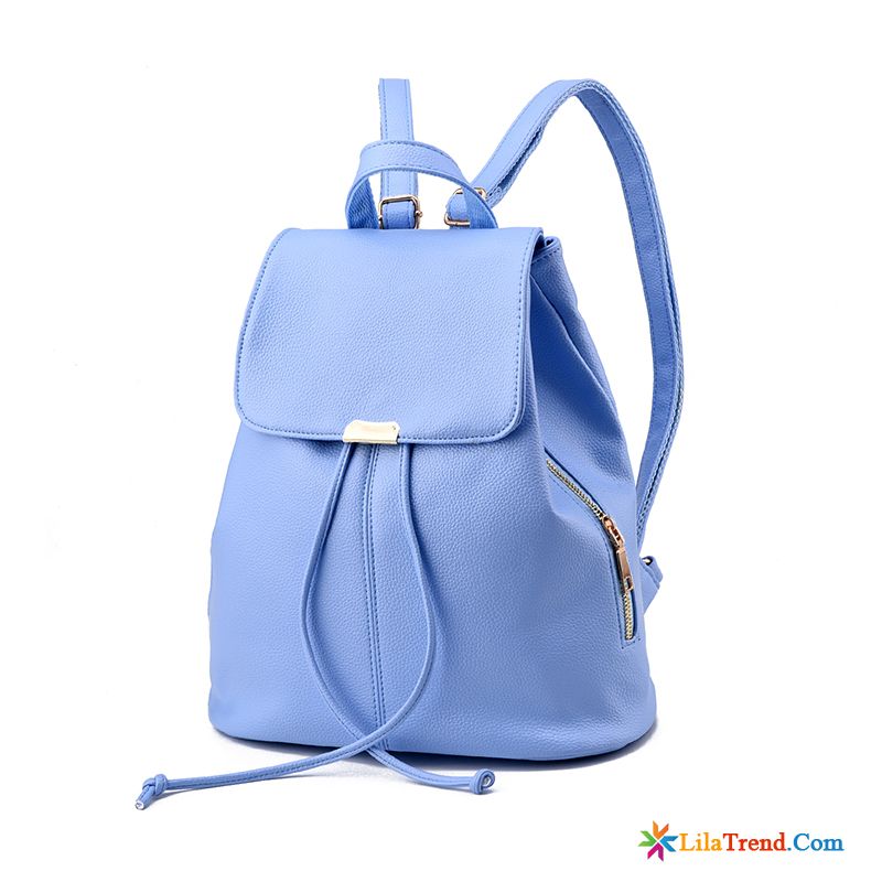 Retro Rucksäck Damen Rucksack Das Neue Trend Pu-leder Freizeit Sale