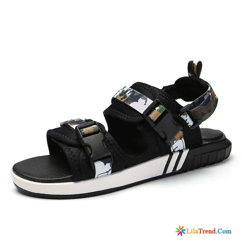 Sale Sandalen Herren Dunkelfarbig Outwear Sommer Strand Teenager Hausschuhe