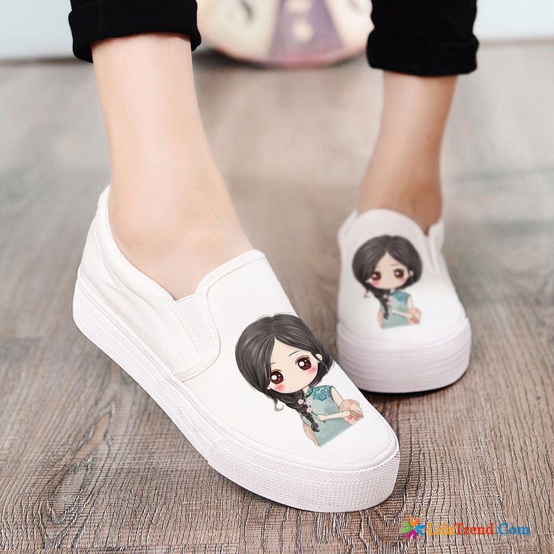 Schuhe Lila Damenschuhe Faul Damen Trend Slip-on Schüler Günstig