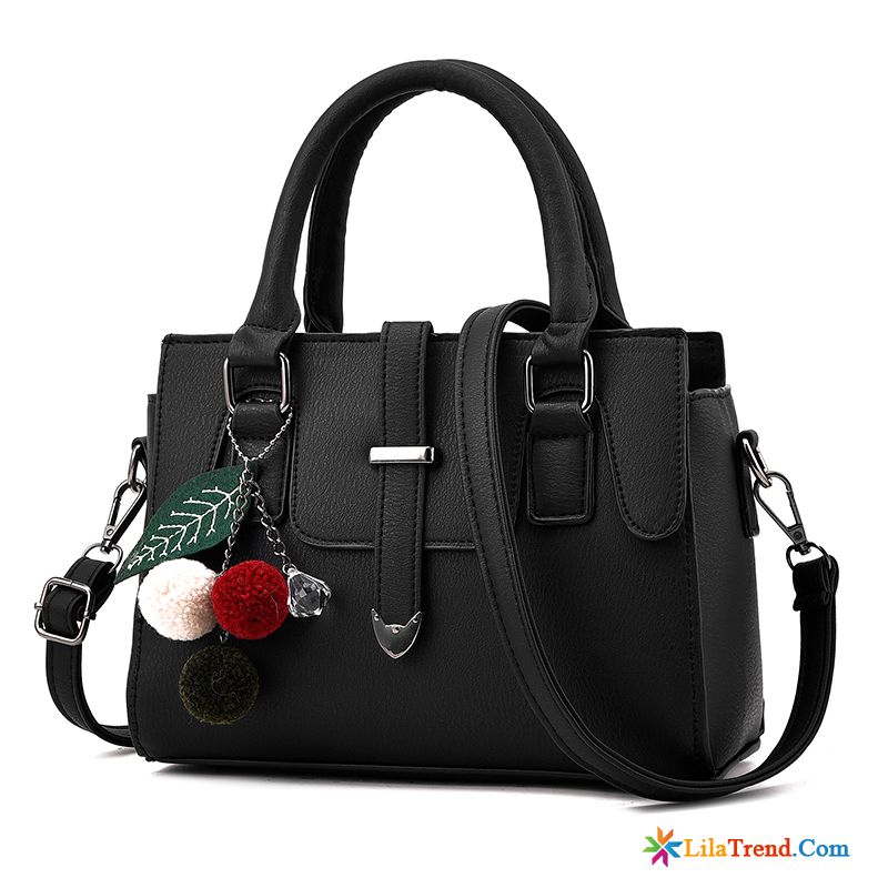 Schwarz Weiße Handtasche Lindgrün Freizeit Einfach Handtaschen Schultertaschen Trend Verkaufen