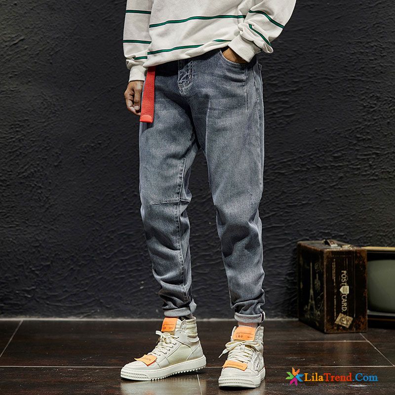 Skinny Pants Herren Hose Denim Hosen Trend Herbst Günstig