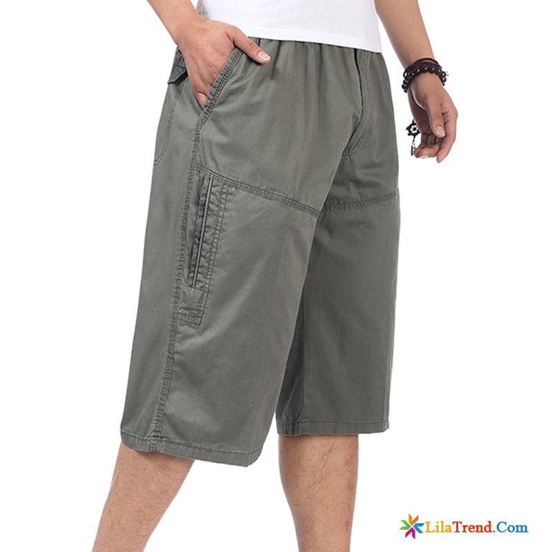 Stoffhose Grau Herren Trend Fettig Hosen Herren Geschnittene Hose Günstig