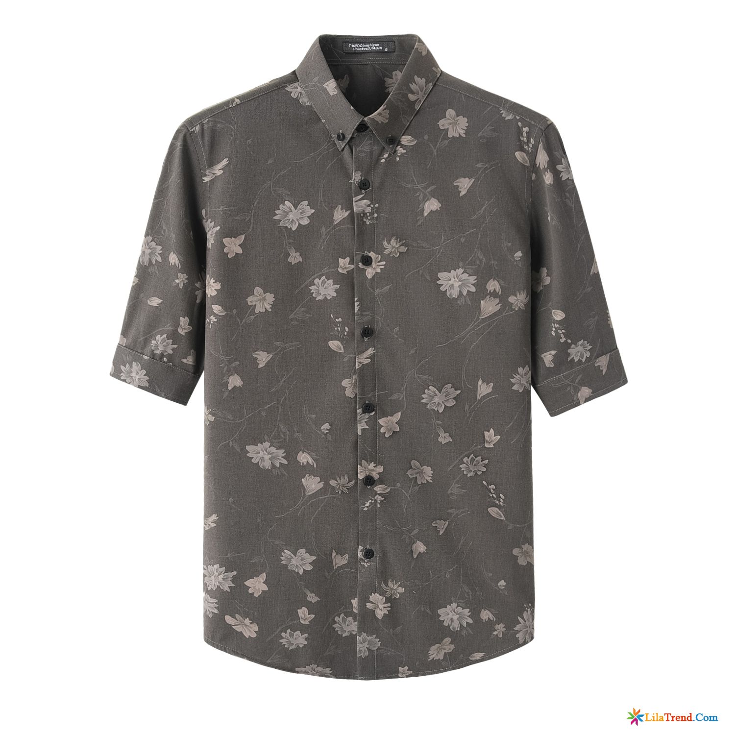 Streifenhemden Herren Sommer Blumen Neu Herren Trend Sale