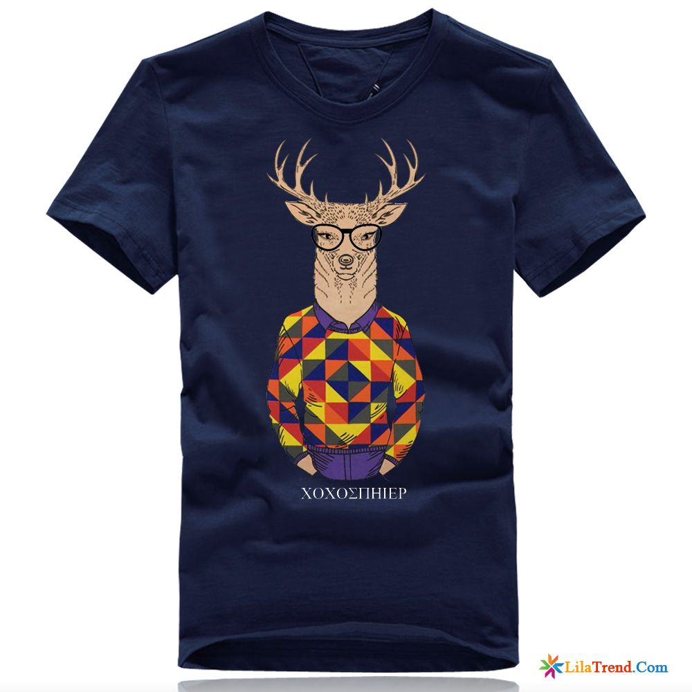 T Shirt Online Shop Halb Ärmel Herren Hülse Rein Sommer Günstig