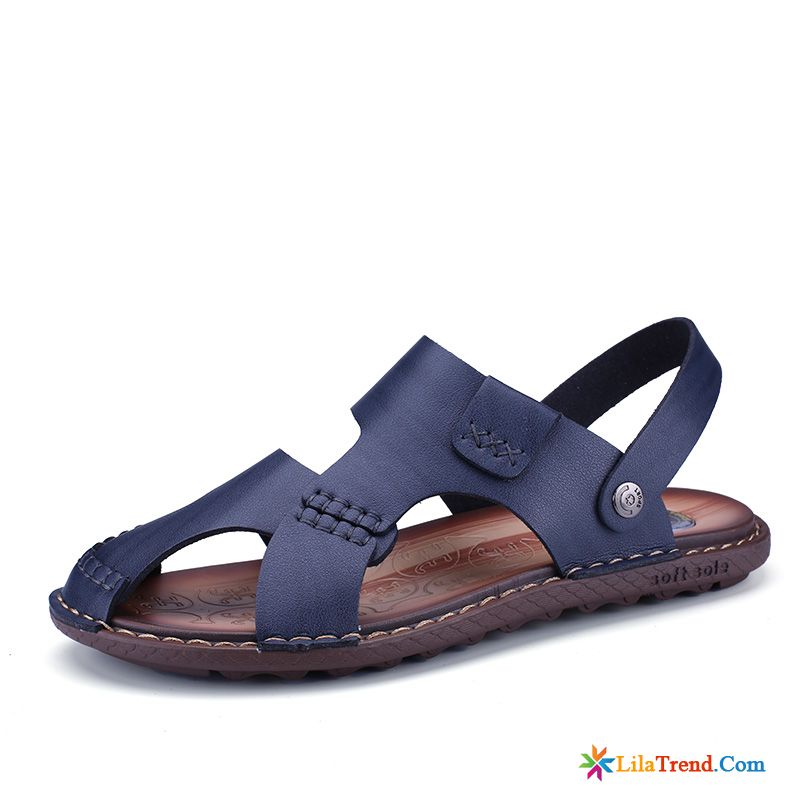 Wasserdichte Schuhe Herren Sandalen Casual Feder Rutschsicher Sommer Billig