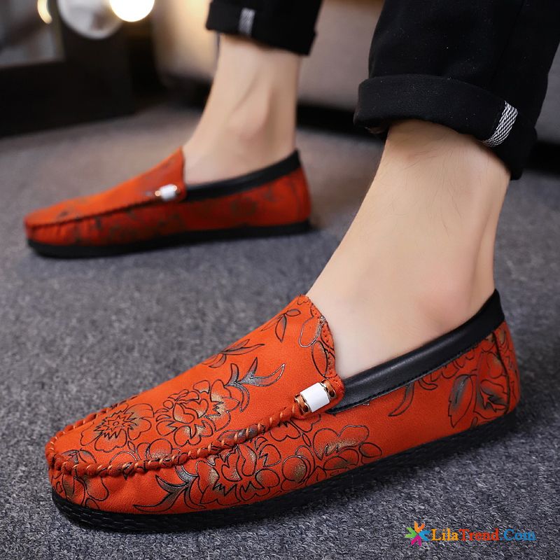 Wetterfeste Schuhe Herren Rot Persönlichkeit Allgleiches Faul Trend