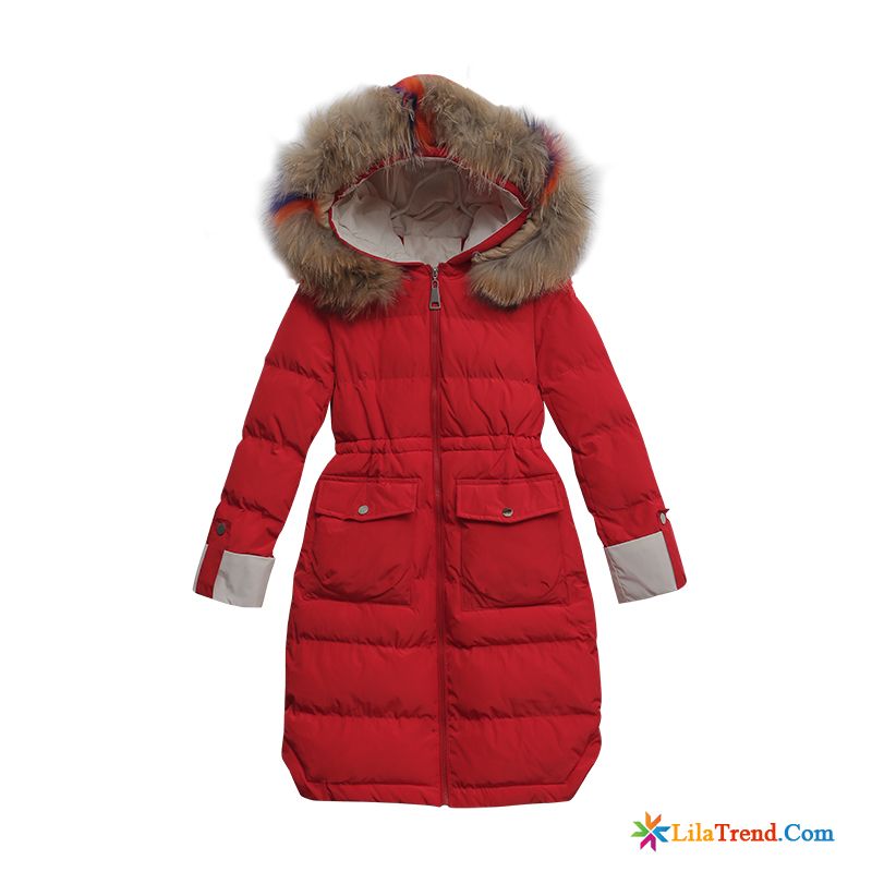 Wintermäntel Und Baumwolle Mantel Für Damen Rote Baumwolle Schlank Winter Neu Günstig