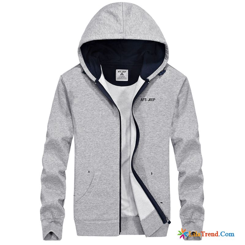 Winterparka Herren Überzieher Mit Kapuze Hoodies Sportbekleidung Strickjacke Günstig