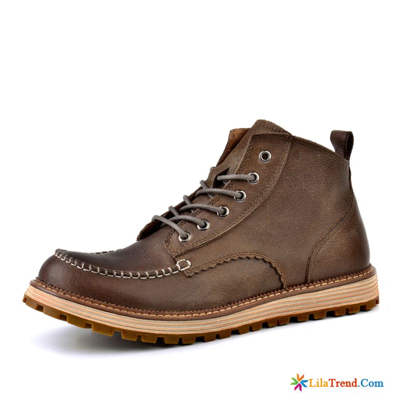 Winterschuhe Für Herren Stiefel British Trend Cargo Kurze Stiefel